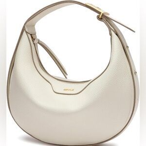 Keyli Crescent Shoulder Bag for Women Trendy Leather Crossbody Adjustable Strap